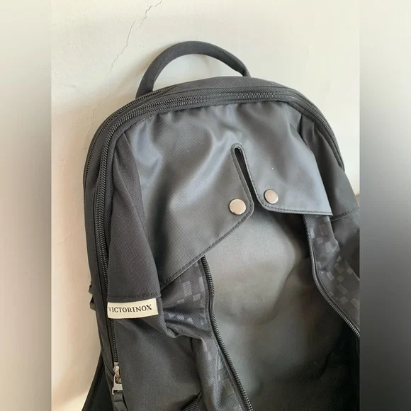 Victorinox High Quality Black Laptop Backpack.